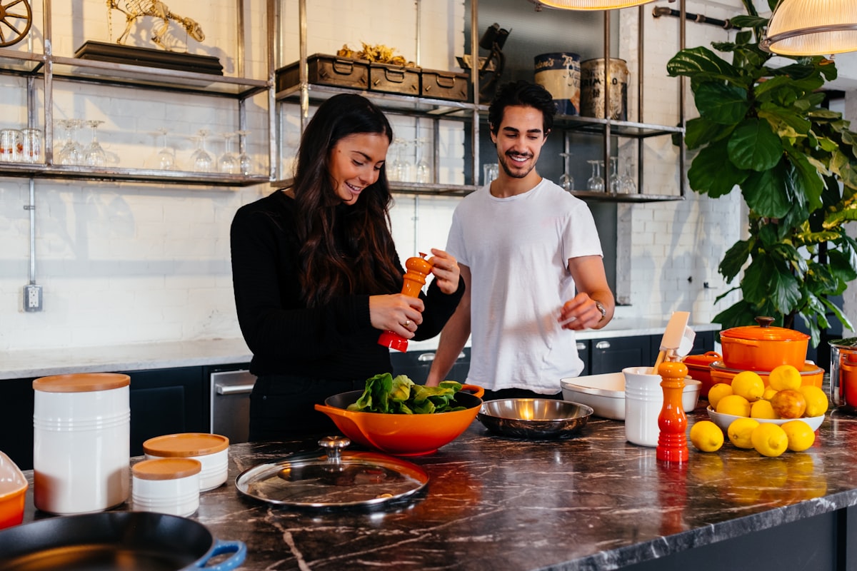 Healthy cooking preparation
